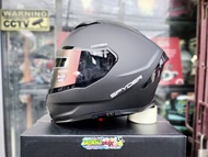 Spyder Corsa matte black Helmets dual visor free extra lens