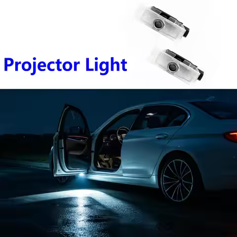 2x For Alfa Romeo LED Car Door Welcome Light Projector Lamp For Alfa Romeo 159 166 GT Mito Stelvio B