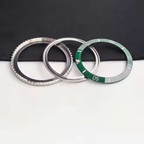 Watch Bezel For RLX 40mm Submariner 116610LV 116610LN Generic Watch Parts Aftermarket Replacement