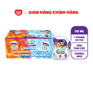 Sữa trái cây KUN vị nho thùng 24 túi x 110ml-SHOP THU QUÂN