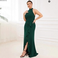 New Elegant Event Dress Dinner Annual Dress Midi Dress Plus Size