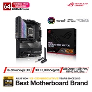 ROG Crosshair X670E Hero ATX motherboard, 18 + 2 power stages, PCIe® 5.0, DDR5 support, five M.2 slo