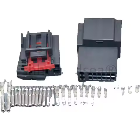shhworldsea 14 Pin 5Q0972726 Auto Wiring Harness Connector Car Electrical Wire Socket 5Q0 972 726 Fo