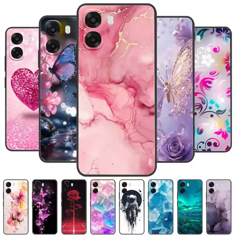For OPPO A6X 5G Case Luxury Marble Painted Cover Silicone Case For OPPO A6X 4G Soft Bags OPPOA6X A 6