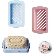 3 Pack Bar Soap Holder Draining Soap Dish with Soap Saver Bag Mesh Soap Pouch Soap Foaming Net Soap 