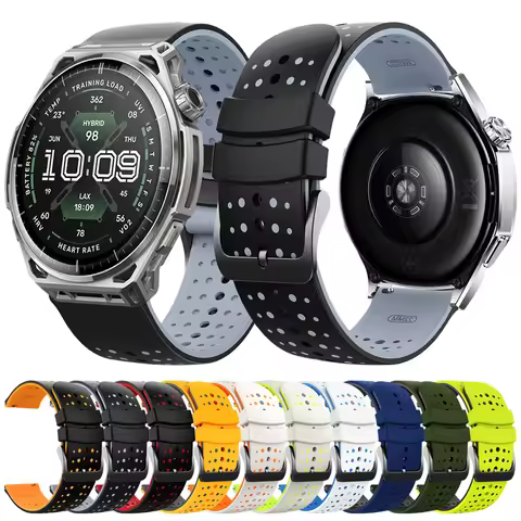 20mm 22mm Silicone Band for Amazfit Balance 3 2/Active Max/Bip Max 6 5 Sports Bracelet Wristband for