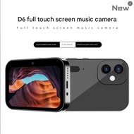 2026 D6 HD 4K/64MP Digital Camera Kit 2 Lenses 3.0 Touch Screen 16X Zoom Multiple Filters CMOS Movie