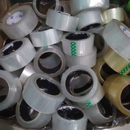 (1 kg contains 6-7 rolls) 45 mm clear duct tape 48 mm/ per kilo, rejected, sorting, BS, suitable for