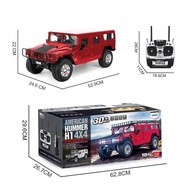 24 小时发货HG-P415 TRASPED P415 1/10 2.4G 4*4 US Civilian Hummer H1 4X4 Metal Radio Control Car Vehicle Toys Licensed 4WD RC Off Road Truck DPTIBJ