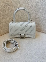 巴黎世家 / Balenciaga Hourglass 沙漏包｜小號 白色