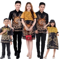 Baju Couple Batik Dress Brokat Keluarga Kekinian /batik couple natal