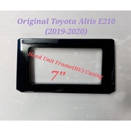 Original Toyota Altis (2019-2020) E210 Head Unit (HU) 7" Casing Frame