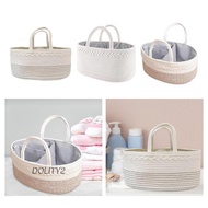 [Dolity2] Baby Diaper Organizer, Diaper Tote Bag Holder, Large Diaper Diaper Storage Basket for Changing Table, Dresser