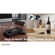 DK SCHWEIZER Premium Solid Keychain with Carabiner and Bottle Opener