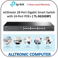 TP-Link TL-SG2428P JetStream 28-Port Gigabit Smart Switch with 24-Port PoE+ / 3yrs Local Warranty