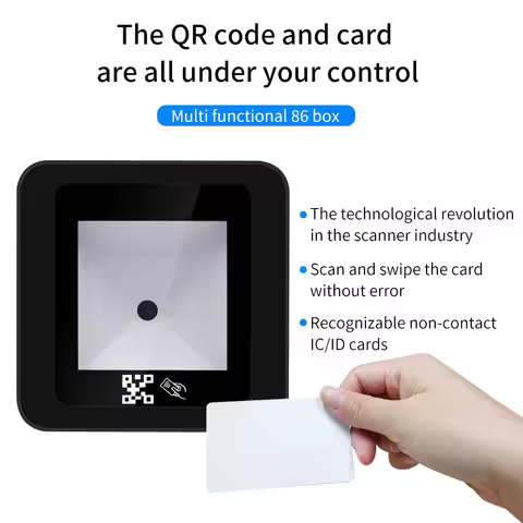 Embedded Barcode Scanner RS232 RS485 USB Wired Scanning Module RFID Card Reader High Speed QRcode US
