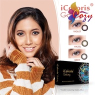( 2 PCS) Bionics iColoris Galaxy Monthly Disposable Cosmetic Color Contact Lenses 2/2
