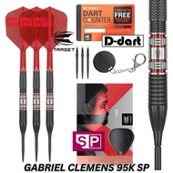TARGET STEEL TIP DARTS - 21G/22G/23G GABRIEL CLEMENS 95K (SWISS) SP 95% TUNGSTEN DART SET