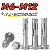 LY M6 M8 M10 M12 304 Stainless Steel External Hexagon Expansion Screw Sleeve Concrete Anchor Built-i