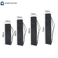 【EVERYTWT】39/49/64/73cm Drawstring Toting Bag Handbag for Mic Light Tripod Stand Umbrella