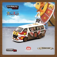 Tarmac Works 1:64 Model Car Hiace We Alloy Bus One Piece Thousand Sunny Coating