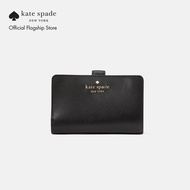 Kate Spade New York Womens Madison Saffiano Leather Medium Compact Bifold Wallet