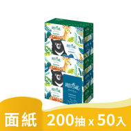 寶島春風 盒裝面紙200抽x50入/箱購