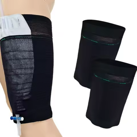 Drainage Bag Fixed Leg Sleeve Nephrostomy Bladder Hidden Leg Hugging Urine Bag Catheter Fixed Huggin