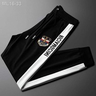 ∏✱Seluar Kasual Lelaki Jenama Tide 2021 Seluar Sutera Ais Longgar Trend Serbaguna Lelaki Trend Selua