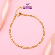 Yaxiya Jedar Anklet 18k Gold Plated Jewelry 847