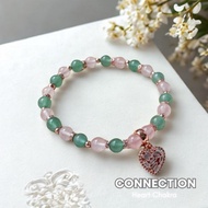 Connection Crystal Bracelet | Heart Chakra | 7 Chakra Series