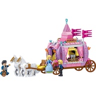 Compatible Lego Friends Lepin Series Princess Carriage Royal Carriage Disney Princes Prince Charming Building Block DIY Toys Birthday Gift For Children Girls ZH1Z