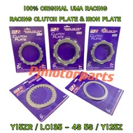 Y15/ Y15ZR/ LC135 4S 5S V1-V8/ Y125Z/ Y125ZR/ 125Z/ 125ZR (100% ORIGINAL UMA RACING) CLUTCH PLATE & 