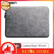 UGREEN 16 inch Laptop Notebook Bag Leather Case Cover - 16 inch