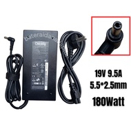 CHICONY AC ADAPTOR CHARGER ORIGINAL MSI GT783S GX60 GX60 MS-16FK GX60S GX70 FIT ASUS / 19V 9.5A (5.5