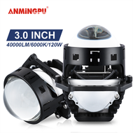 【RHD】ANMINGPU 2pcs 3inch RHD Car Headlight Projector Lens Bi-LED G5 3R 100W 30000LM Headlight Projec