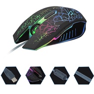 2400 DPI Gaming Mouse Changing Color Computer PC Laptop USB Wired Mouse