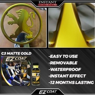 MATTE GOLD CHROME PAINT(EZ Coat C3 Matte Gold)