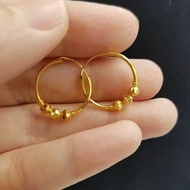 Anting emas asli kadar 700 &amp; 875 model jipsi