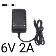 6V 2A DC Adapter/6 Volt 2 Ampere DC Power Supply Adapter