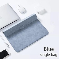 Túi Đựng Laptop Có Chân Đế Cho Huawei Macbook Air 13 Dành Cho Macbook Air M1 2020 14 15 Laptop Đứng bao Da Dành Cho Xiaomi 13.3 - blue single