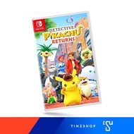[เกมใหม่ พร้อมส่ง] Nintendo Switch Game : Detective Pikachu Returns / Zone Asia ภาษาอังกฤษ  นินเทนโด