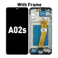 LCD with FRAME for SAMSUNG A03/ A02s Compatible For Glass Original Touch Screen Digitizer