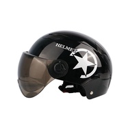 REUBEN Electric Motor Car Helmet Scooter Bike Open Face Half Baseball Cap Anti-UV Safety Hard Hat Bicycle Helmet Adjustable New