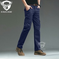 Eaglade กางเกงสินค้าที่มีกลยุทธ์สำหรับผู้ชายสีฟ้า1699 B02