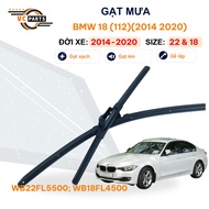 Rain wipers for BMW 18 (112) 2014-2020-Schaaffler Premium Soft Body Size 22 & 18