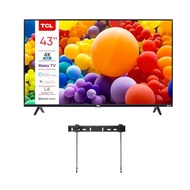 TCL 43-Inch Class 4-Series 4K 2160P LED Smart Roku TV Dual-Band WiFi Works with Siri Alexa and Hey G