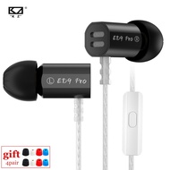 KZ ED9 PRO Nozzles Earphone heavy bass music headset fever HiFi zinc alloy metal earphones