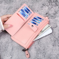 2026 New Style Hot Sale Folding Wallet Female Japanese Korean Student Multi-card Coin Purse Large-ca