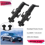 For BMW 7 Series 730 740 750 760 F01 F02 LCI For Alpina B7 B7X B7LX Headlamp Headlight Washer Water 
